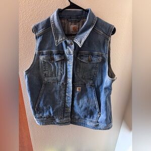 Carhartt Classic Blue Denim Vest